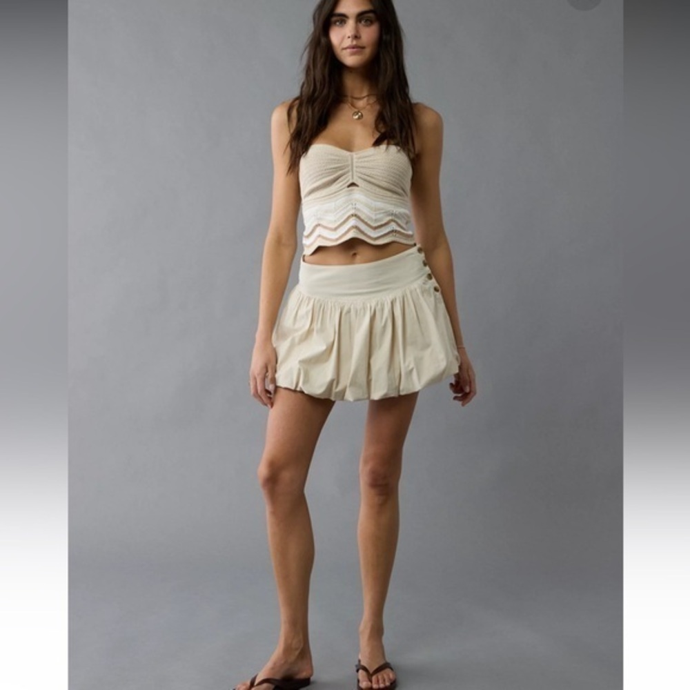 NWT  AE Stretch Bubble Skort